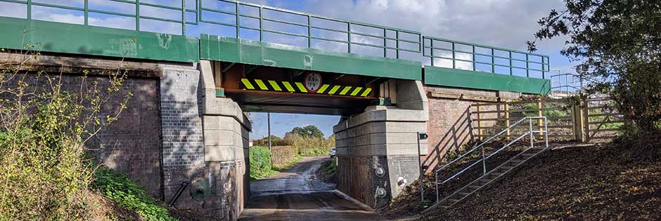 Ford Lane bridge replacement by Solway Precast